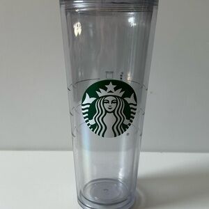 Starbucks Green Logo Clear Tumbler